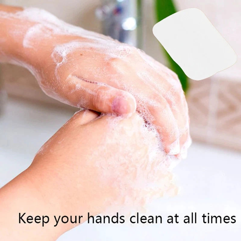 Portable Soap Paper Sheets For Travel Hand Washing Foaming Soap by superior interior and more