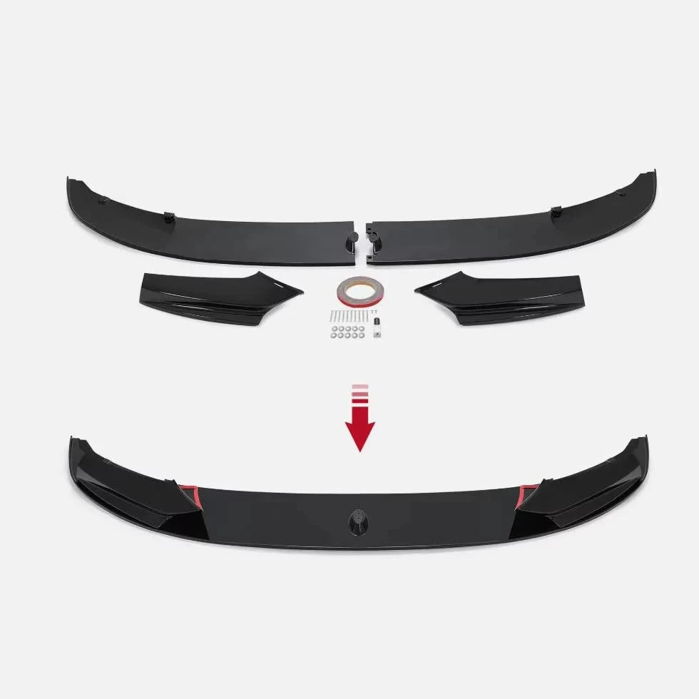 F10 5 Series M Sport Front Lip Spoiler Diffuser Upgrade by superior interior and more