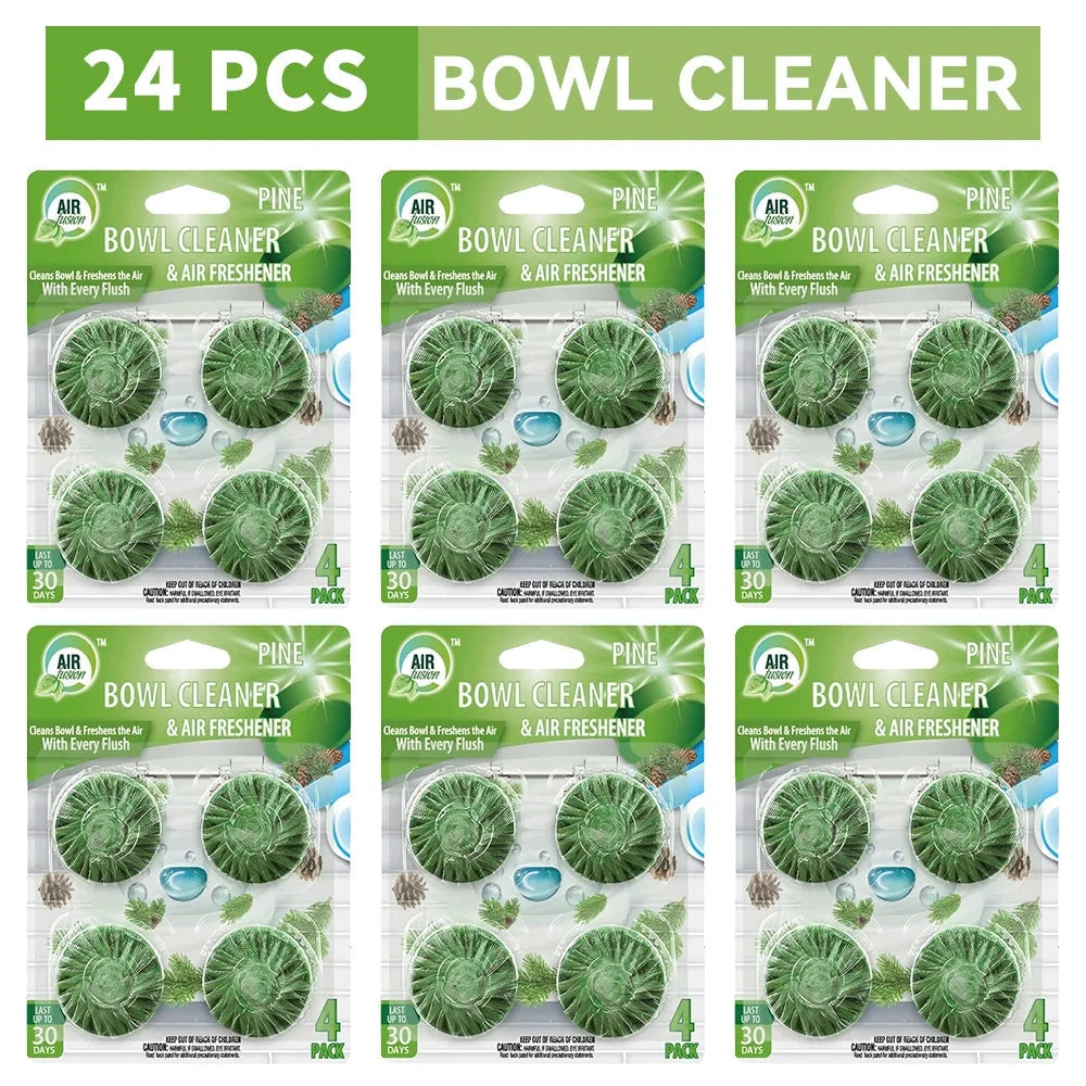 Air Fusion Pine Scent Automatic Toilet Bowl Cleaner Tablets by superior interior and more