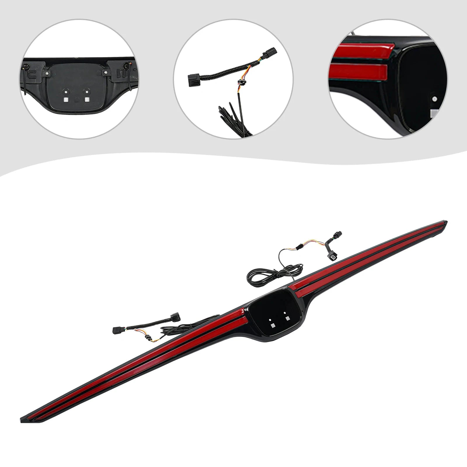 Bymaocar Rear Trunk LED Tail Light Bar For Honda CRV Left Right by superior interior and more