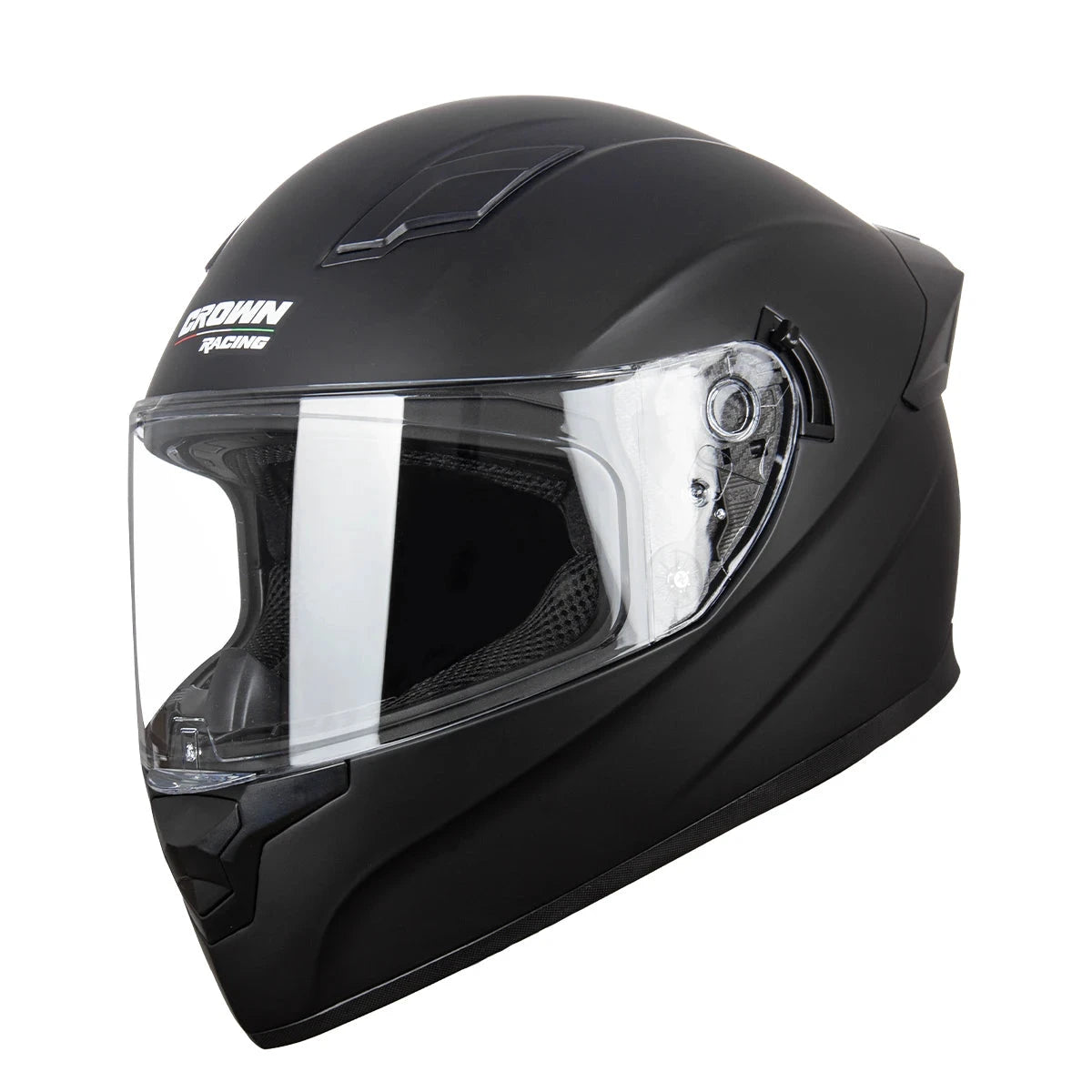 Rock Rufi Full Face Motorcycle Helmet Dual Lens DOT Certified by superior interior and more