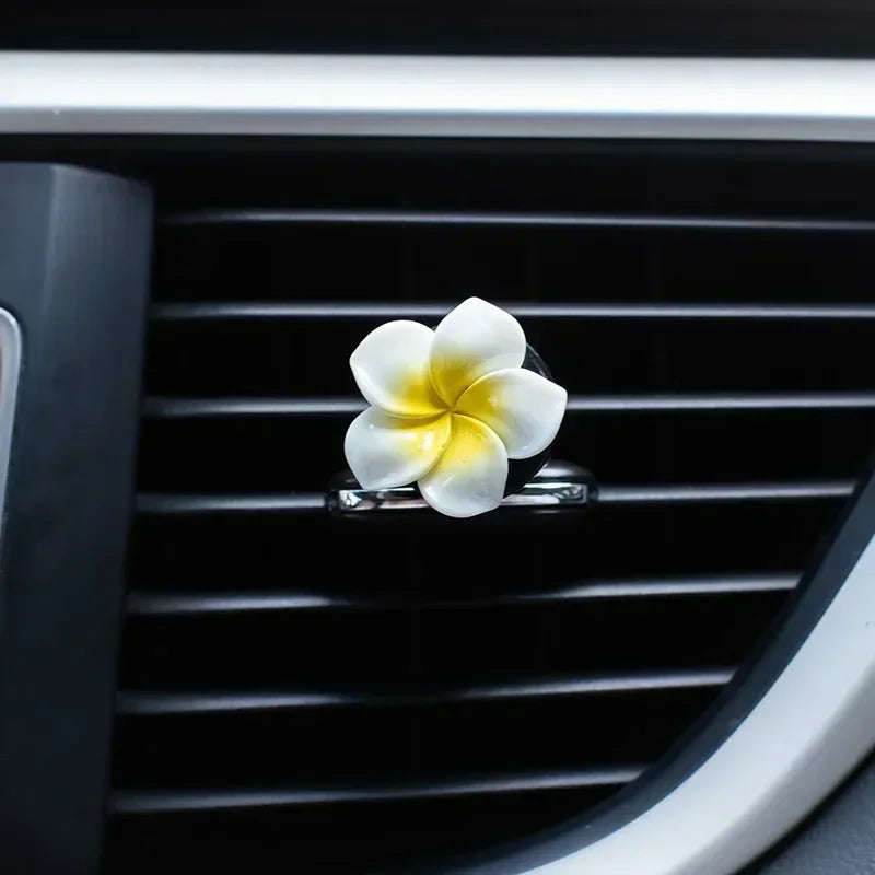 Hign-concerned Car Fragrance Clip Flower Ornament Decoration