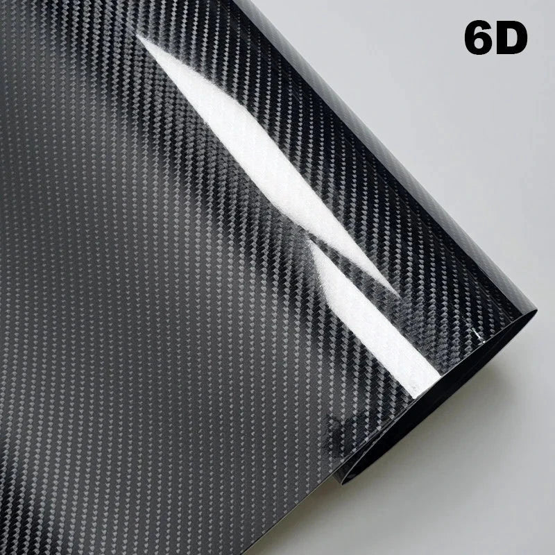 Carbon Fiber Vinyl Car Body Wrap Film 3D 4D Durable by superior interior and more