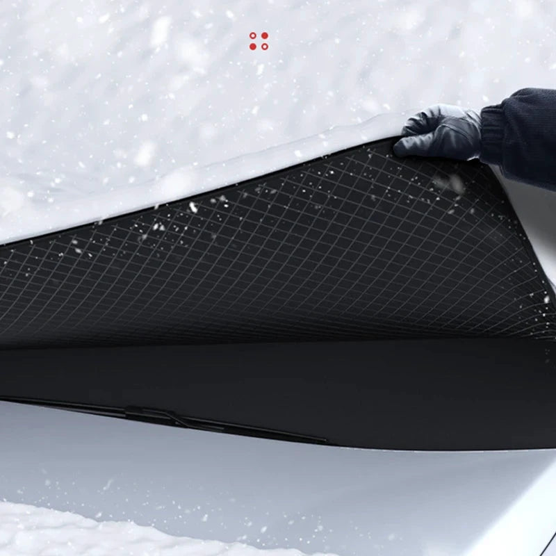 Magnetic Front Windshield Cover For Snow Sun And Weather Shield by superior interior and more