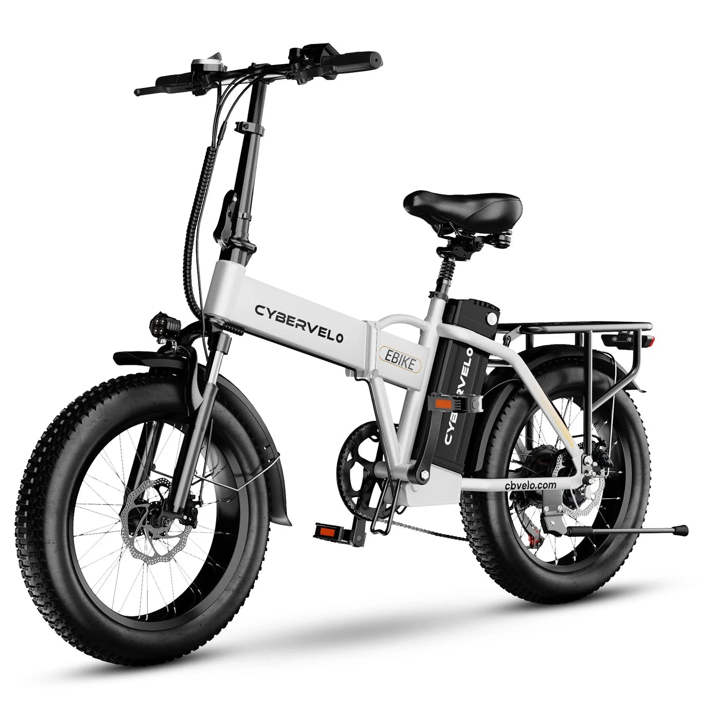 CYBERVELO Mars700 Foldable Electric Bike With Removable Battery by superior interior and more