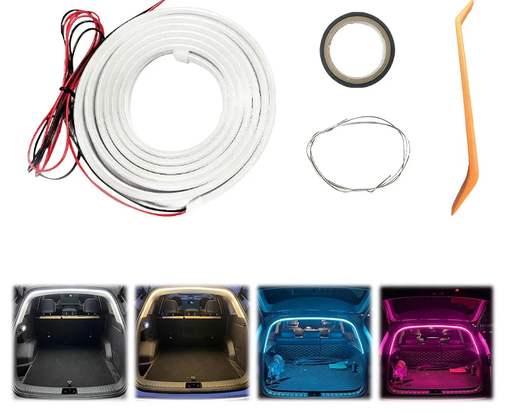 Shunmaii LED Auto Sensor Tail Box Light For Car Trunk by superior interior and more