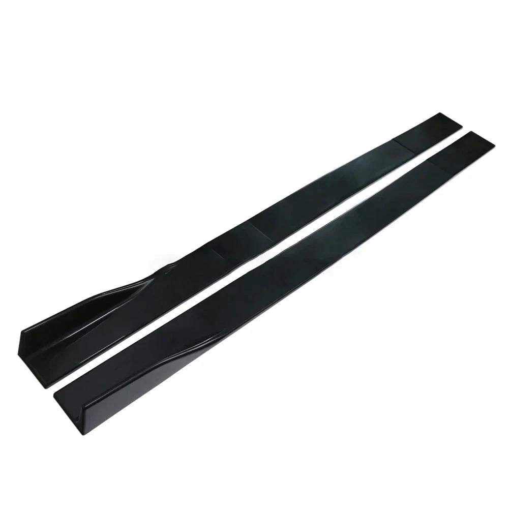 Front Bumper Lip Splitter Kit With Side Skirts For Sedans by superior interior and more