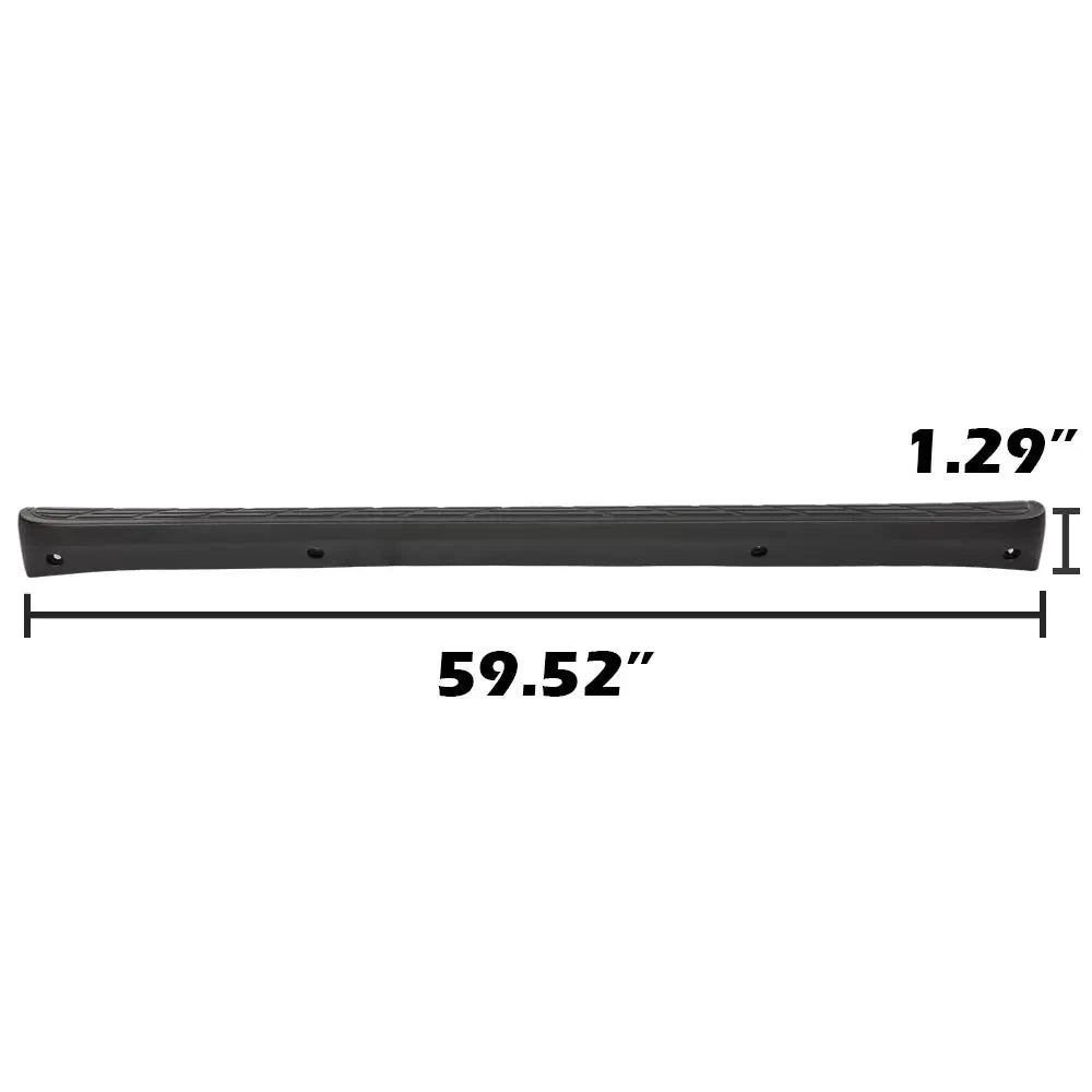 Tailgate Spoiler Cap Molding Top Protector for Chevy Silverado Sierra by superior interior and more