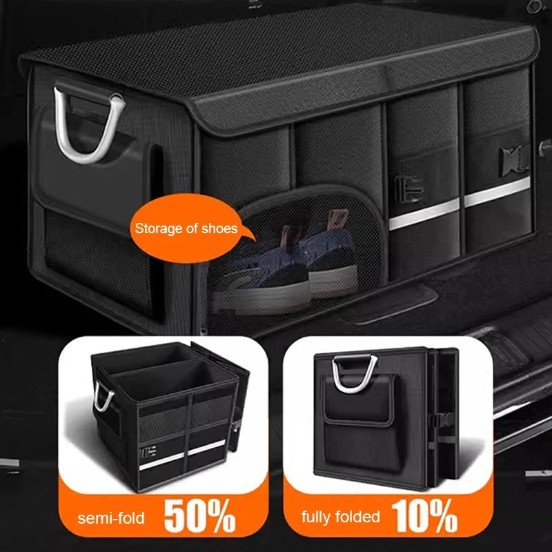 SEAMETAL Large Trunk Organizer Foldable Car Storage by superior interior and more