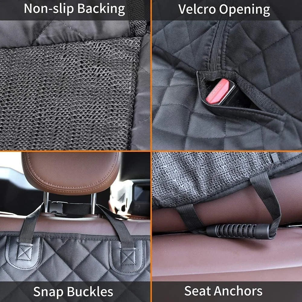 Dog Car Seat Cover Back Seat Waterproof Non Slip Protector