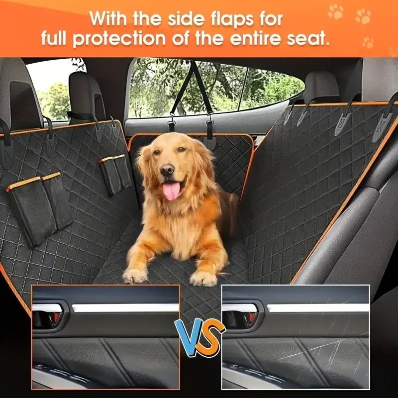 Dog Car Seat Cover Hammock Scratch Proof Waterproof Nonslip