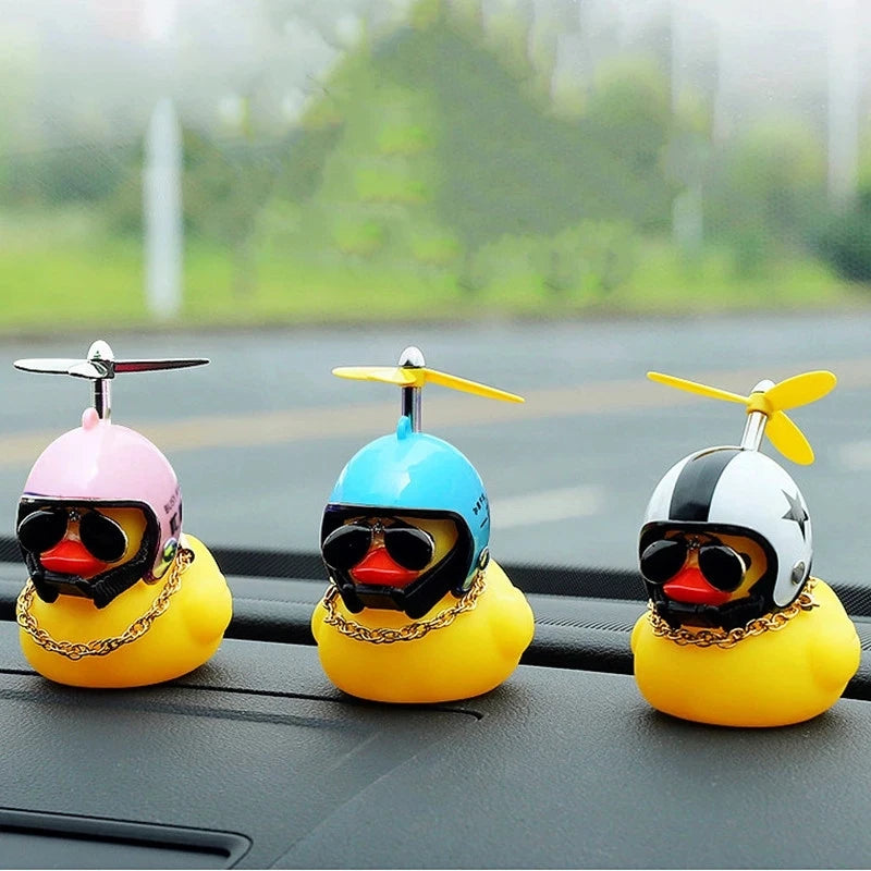 Duck Car Decoration Ornament For Vehicles Windshield Accessory Gift