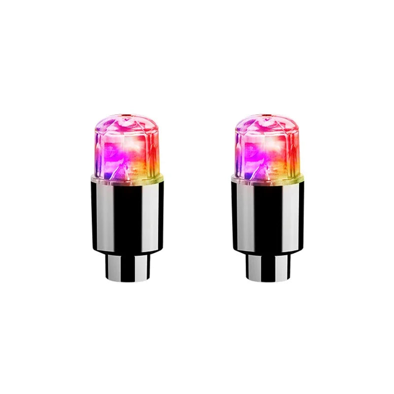 High-concerned LED Tire Valve Cap Lights For Cars Motorcycles Bicycles