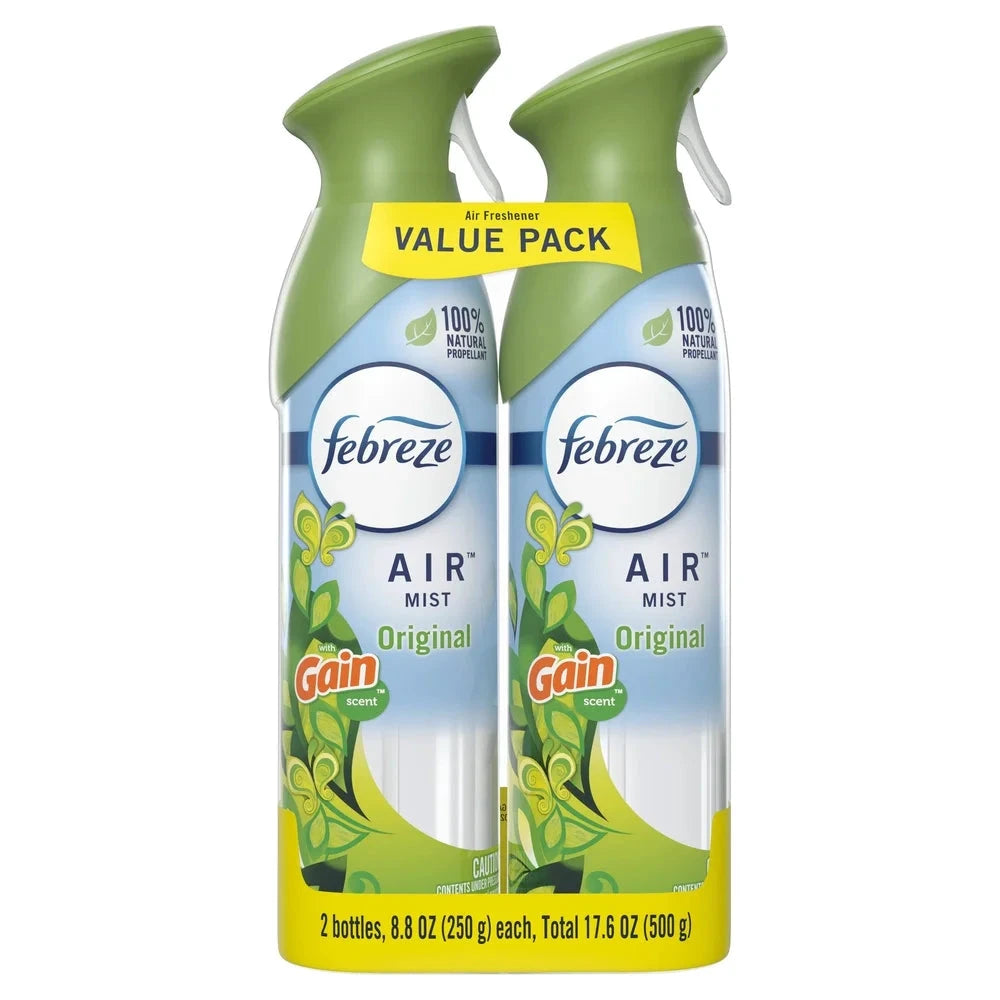 Odor-Fighting Air Freshener Room Spray for Fresh Clean Spaces by superior interior and more