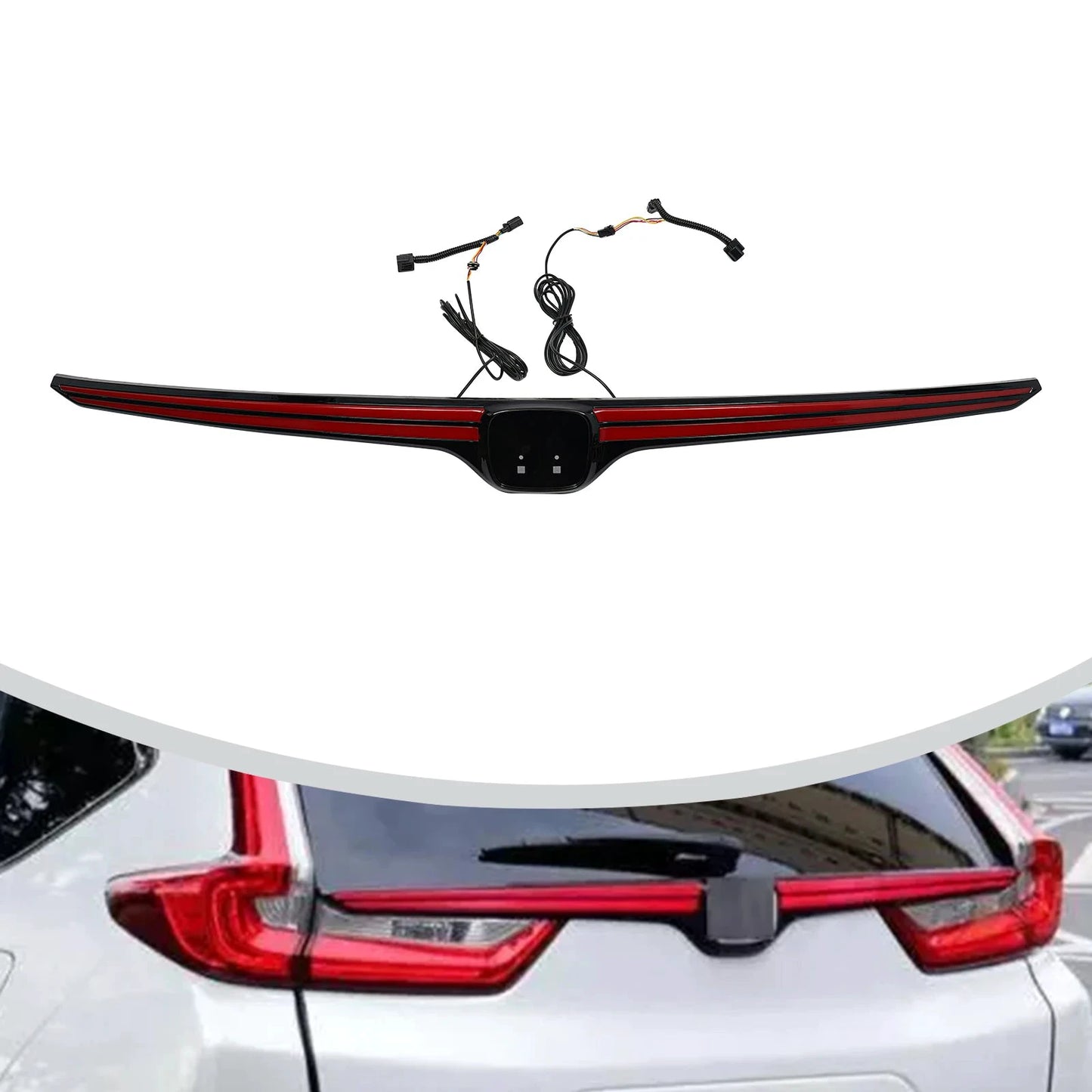 Bymaocar Rear Trunk LED Tail Light Bar For Honda CRV Left Right by superior interior and more