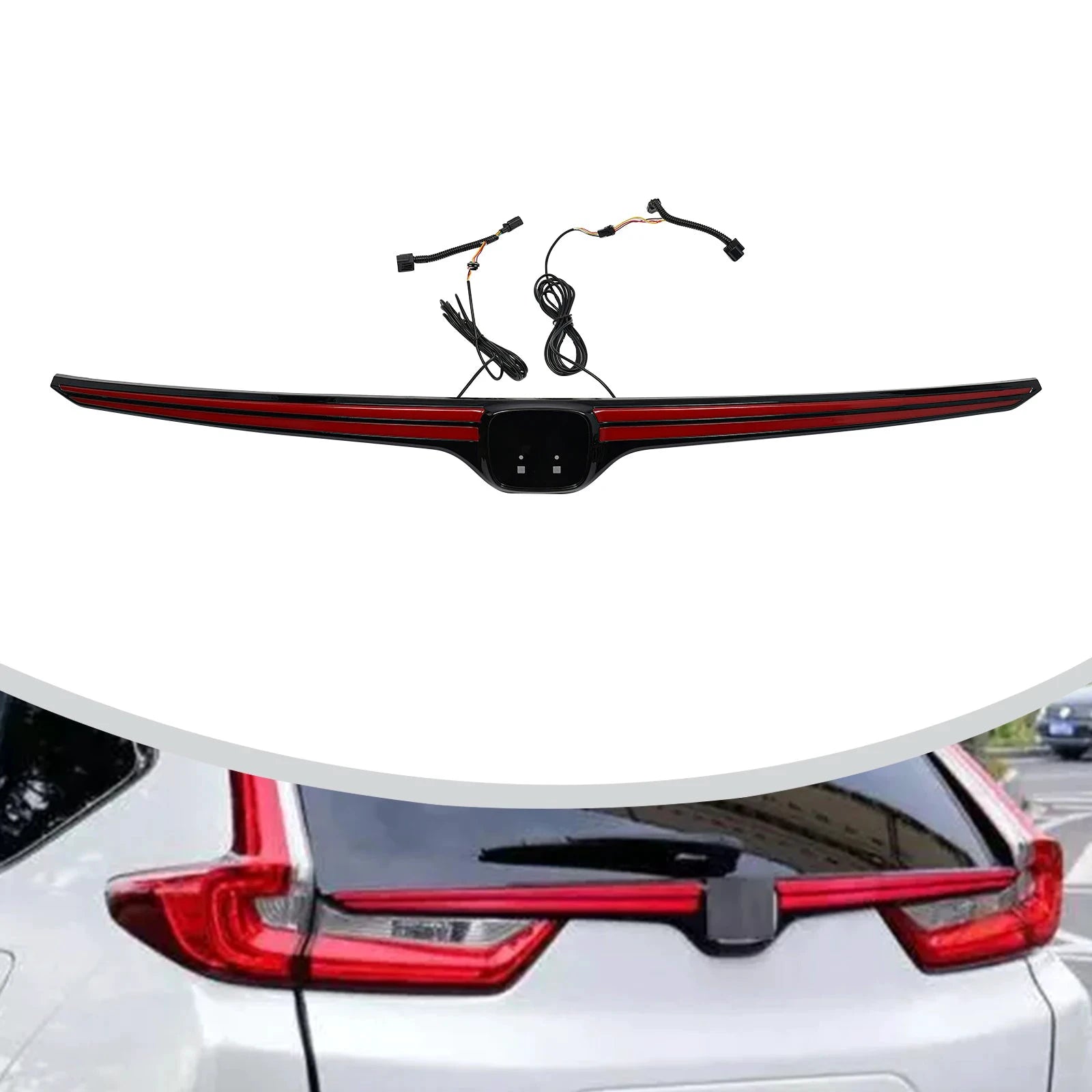 Bymaocar Rear Trunk LED Tail Light Bar For Honda CRV Left Right by superior interior and more