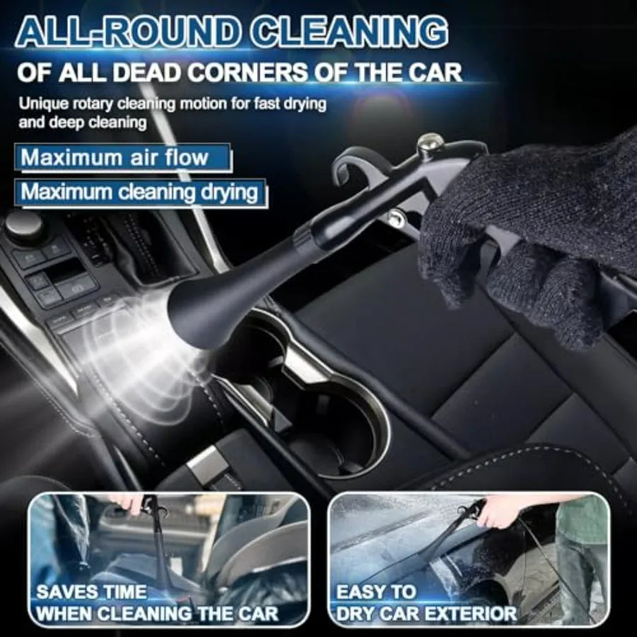 High-concerned Chemical Car Cleaning Gun Interior Dryer Air Blower