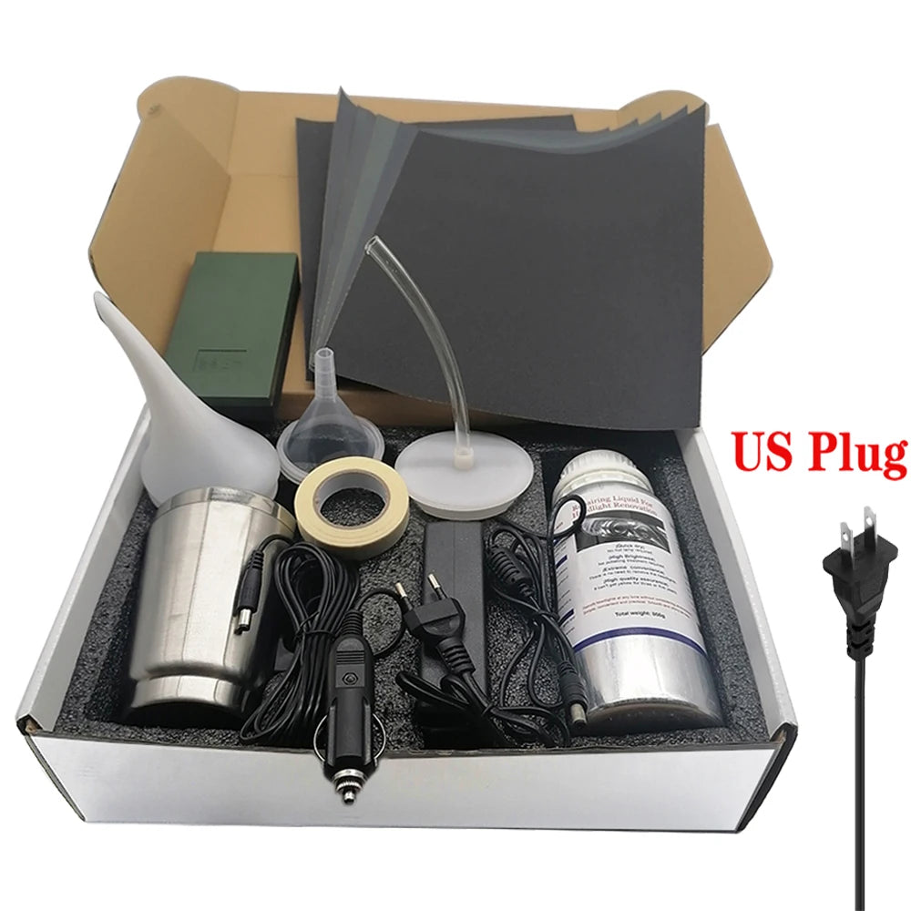 JOIGVFNHign Headlight Polishing Kit Liquid Restoration