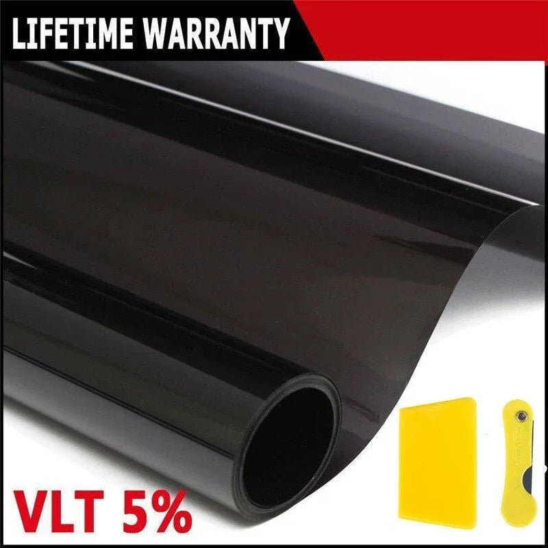 Nano Carbon Window Tint Film Uncut Roll 5 15 25 35 VLT