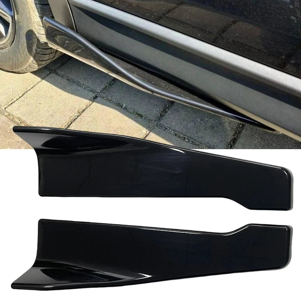 Universal Diffuser Splitter Winglets Car Side Skirt Spoiler Scratch Protector by superior interior and more