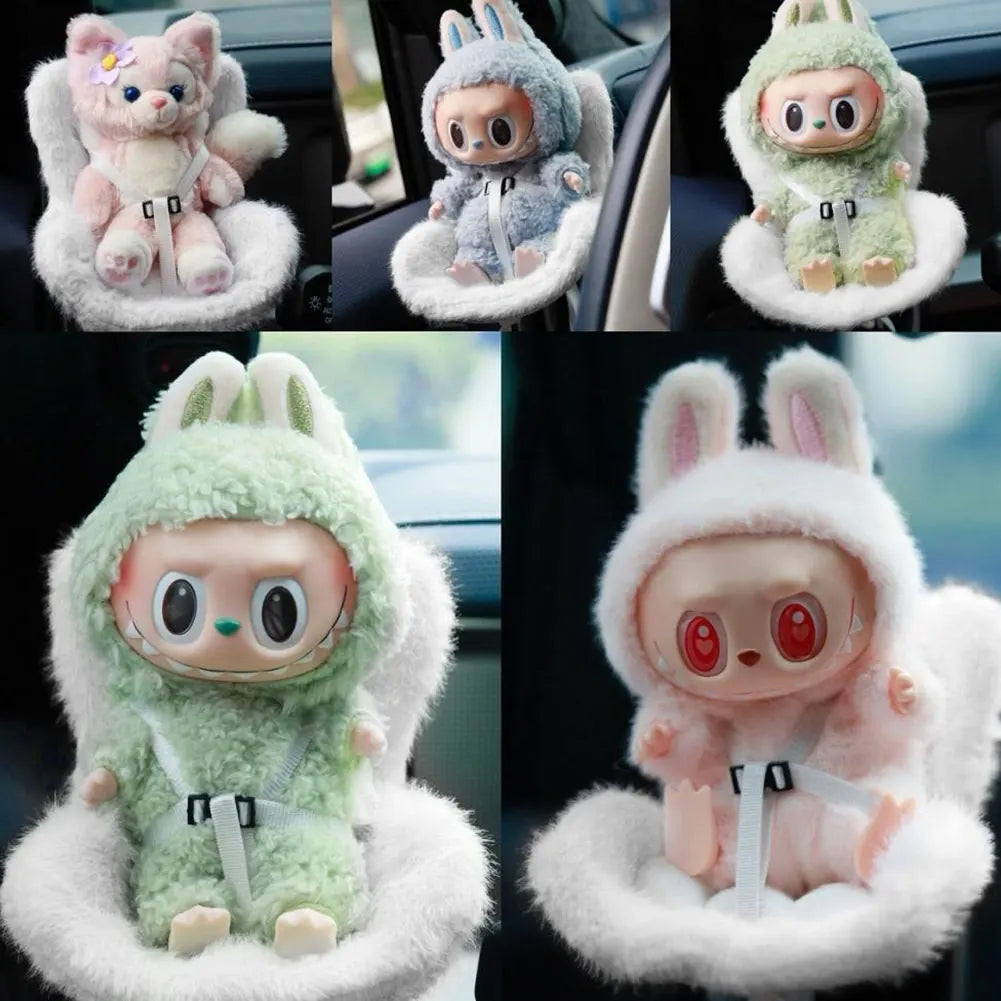 APWIKOGER Soft Mini Plush Doll Car Seat Safety Ornament Aromatherapy