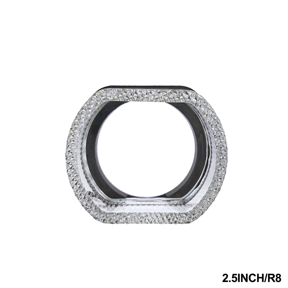 5D Crystal Angel Eyes LED Halo Rings for Headlights