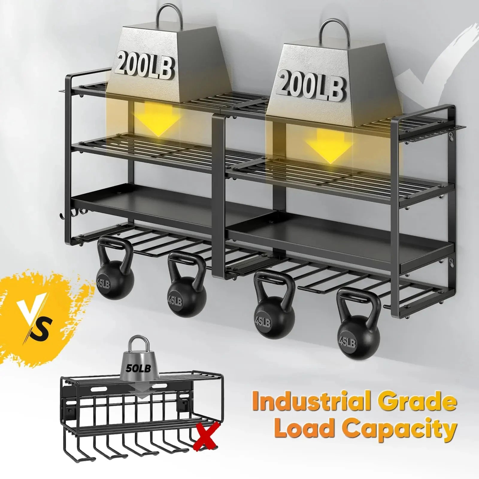 Power Tool Organizer Wall Mount Extended Heavy Duty Drill Holder by superior interior and more