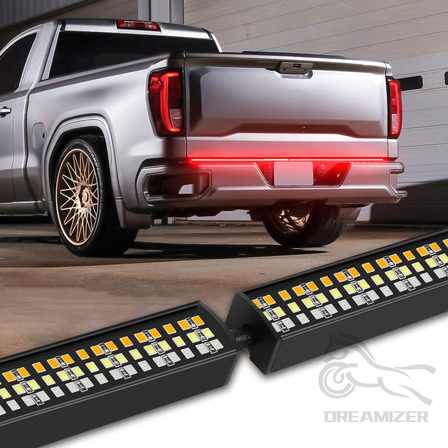 Universal Tailgate LED Light Bar With Brake Turn Signal by superior interior and more