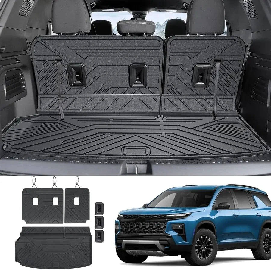 XMSJ All Weather Backrest Mats And Cargo Liner For SUVs by superior interior and more