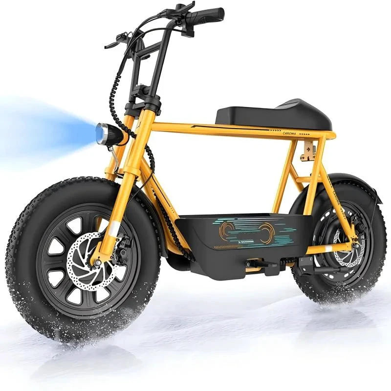 CAROMA Peak 1200W Electric Scooter With Seat For Adults by superior interior and more