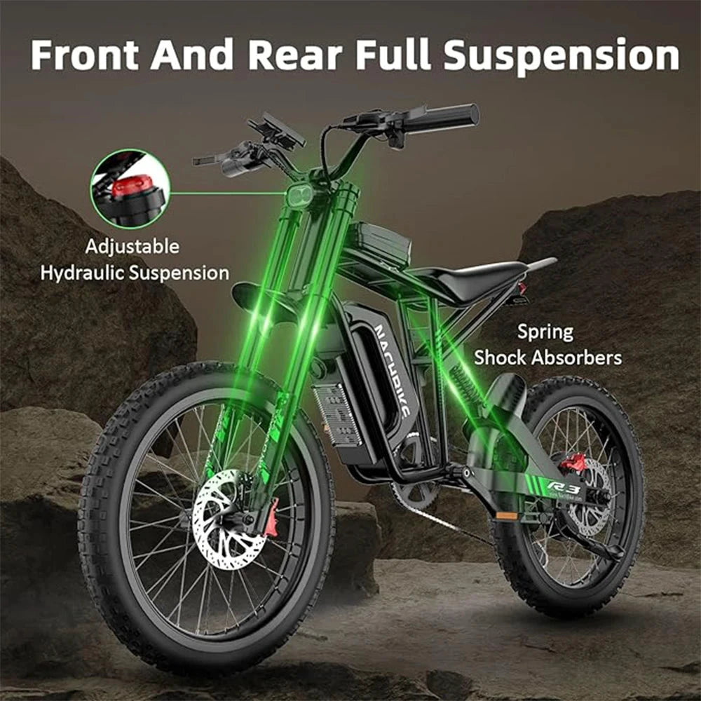 R1 Electric Dirt Bike 4000W Brushless Motor 40 MPH by superior interior and more