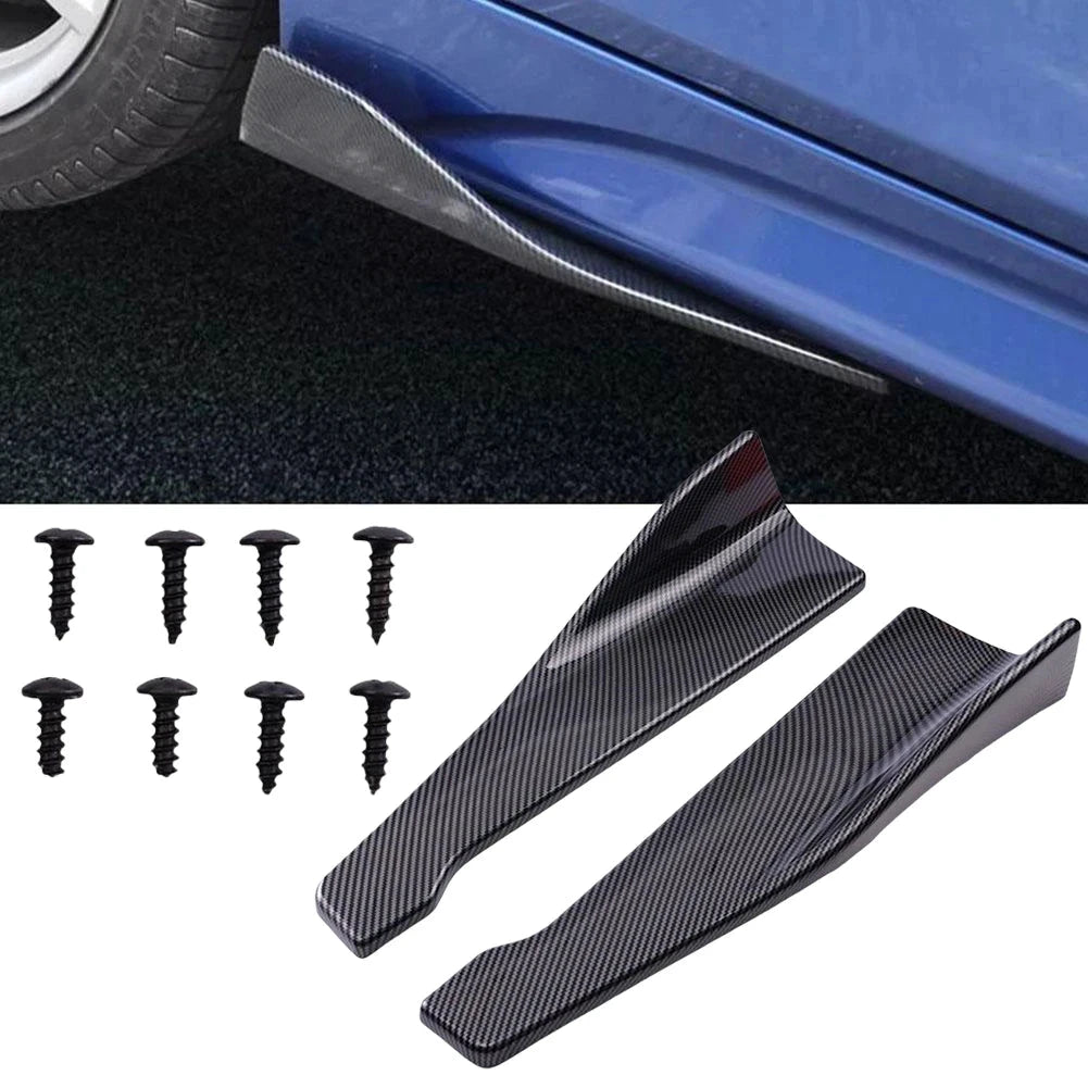 Universal Diffuser Splitter Winglets Car Side Skirt Spoiler Scratch Protector by superior interior and more