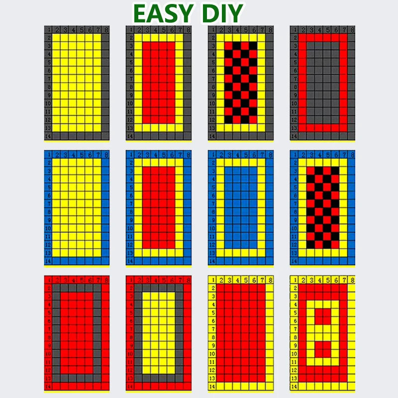 Hign-Concerned 25-Piece Garage Floor Mats Car Wash Room Tiles