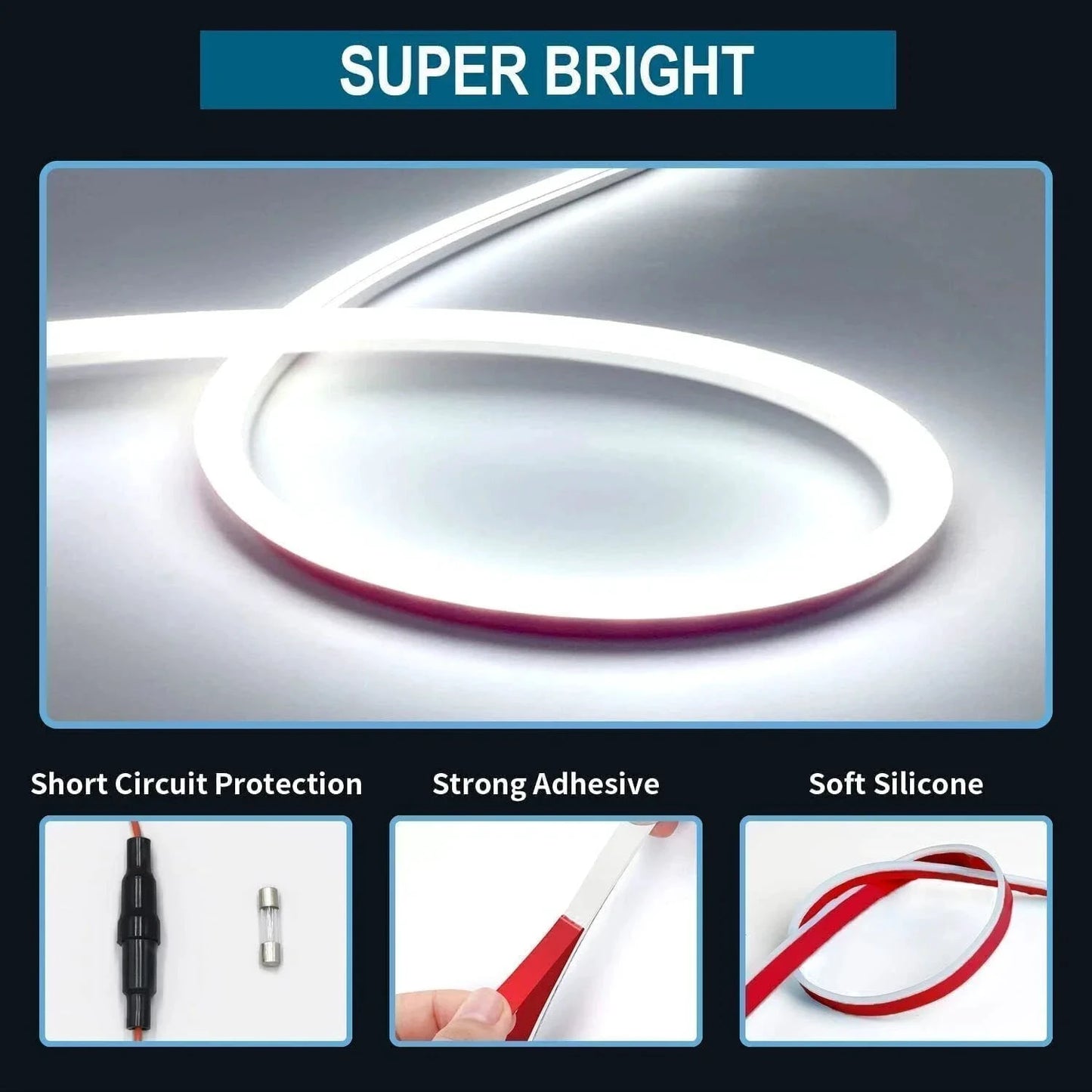 LED Car Hood Light Strip DRL Daytime Running Light by superior interior and more