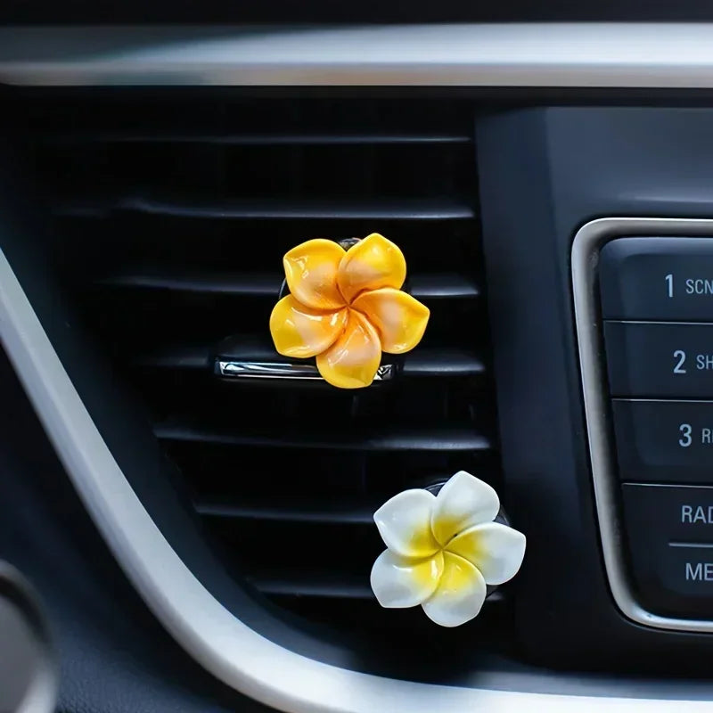 Hign-concerned Car Fragrance Clip Flower Ornament Decoration