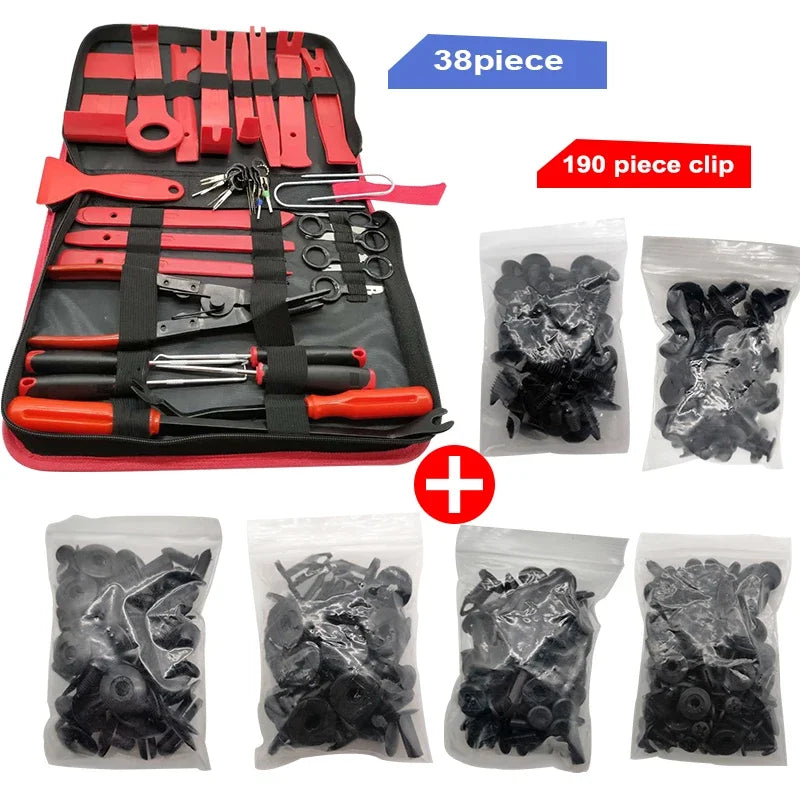 JOIGVFNHign 38Pcs Car Interior Trim Removal Tool Kit for Auto Panels