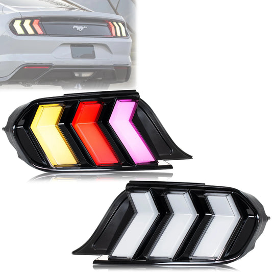 Xunder RGB Tail Lights Ford Mustang S550 Sequential Signals by superior interior and more
