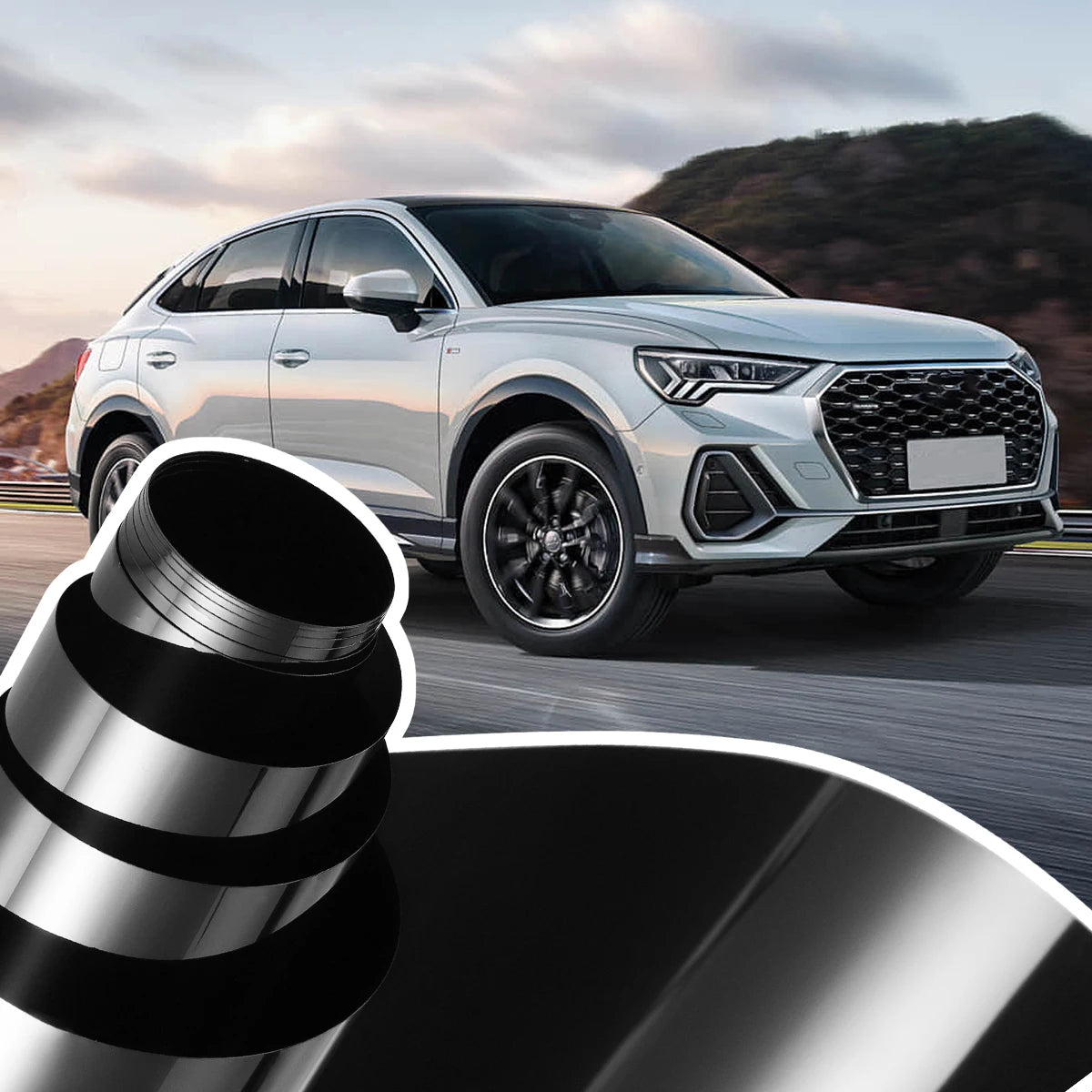 Nano Carbon Window Tint Film Uncut Roll 5 15 25 35 VLT