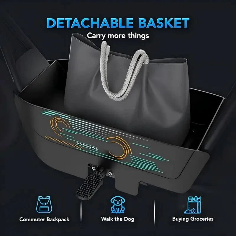 CAROMA Peak 1200W Electric Scooter With Seat For Adults by superior interior and more