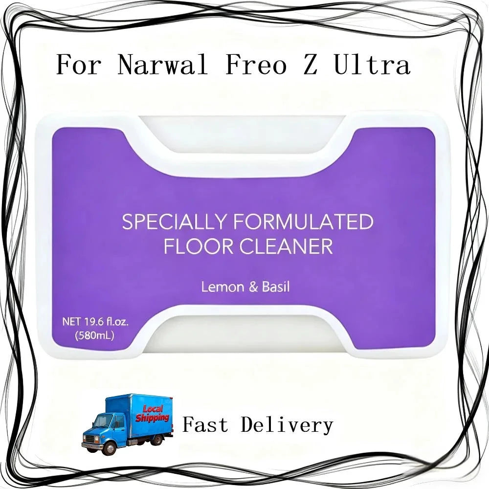 Floor Cleaning Solution for Narwal Freo Z Vacuum Lemon Basil by superior interior and more