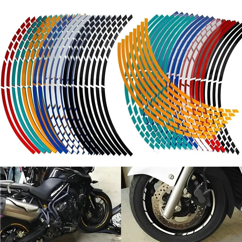 Universal Reflective Wheel Rim Tape For Motorcycles by superior interior and more