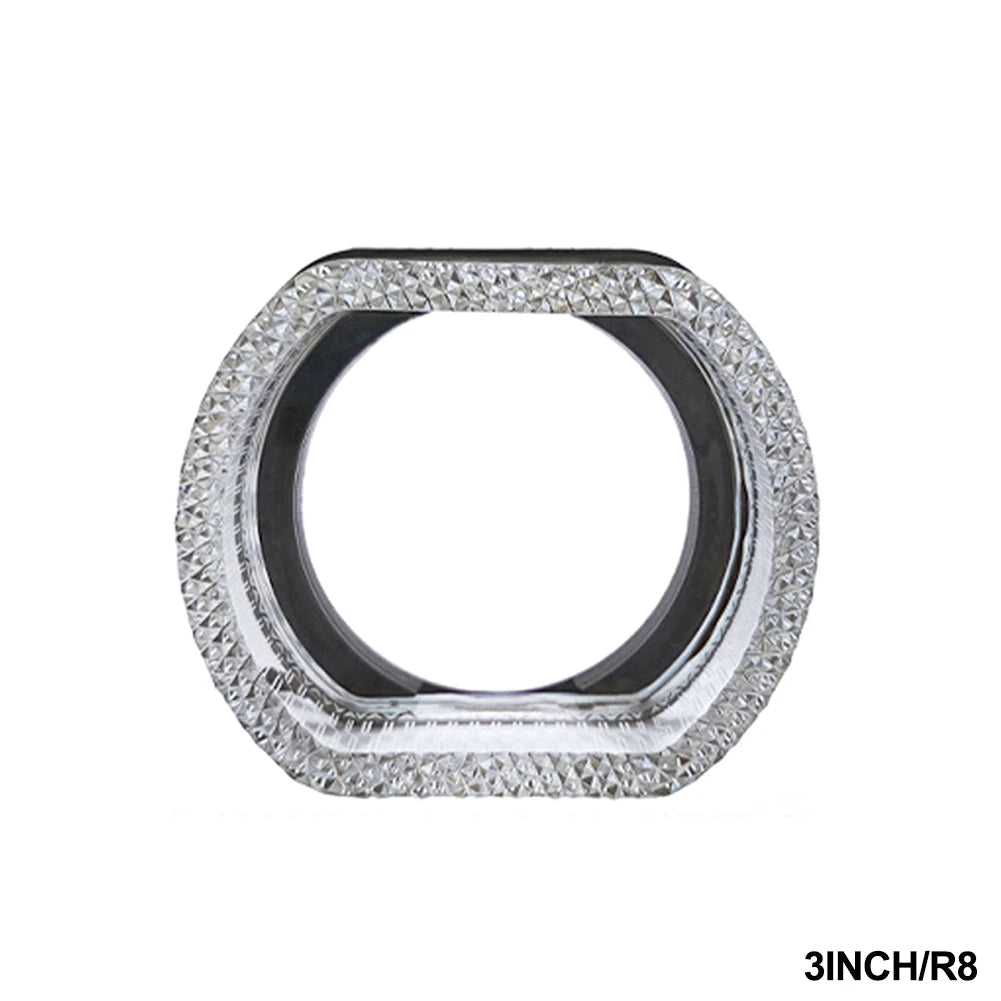 5D Crystal Angel Eyes LED Halo Rings for Headlights