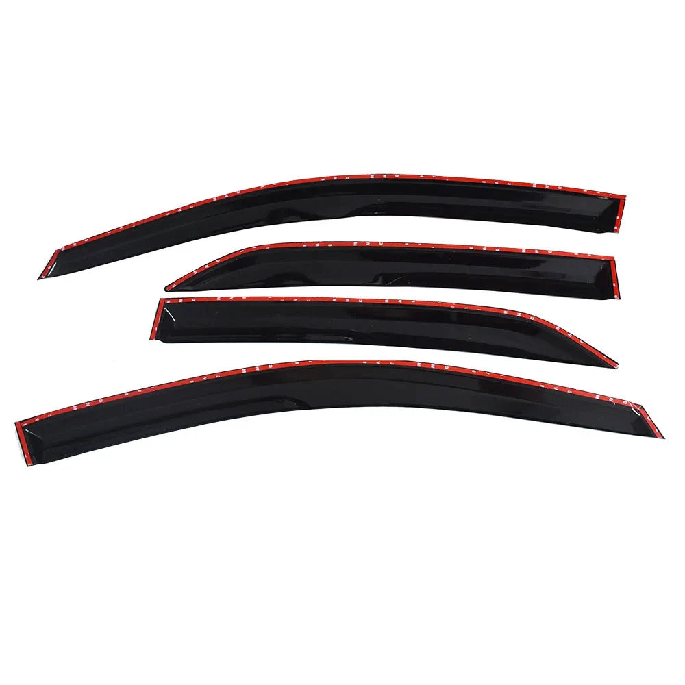 Acrylic Window Visors for Toyota Corolla Four Piece