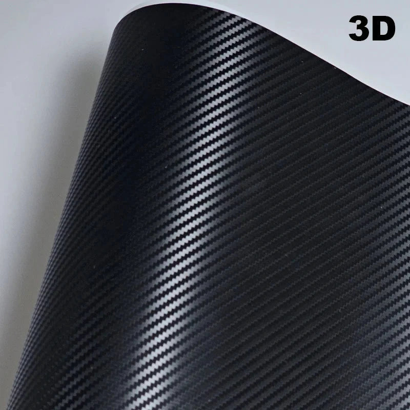 Carbon Fiber Vinyl Car Body Wrap Film 3D 4D Durable by superior interior and more