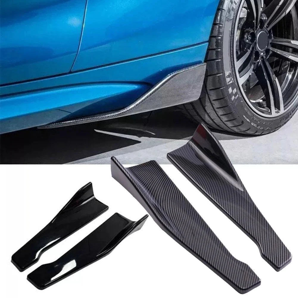 Universal Diffuser Splitter Winglets Car Side Skirt Spoiler Scratch Protector by superior interior and more