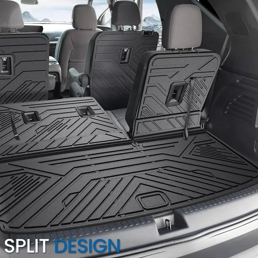 XMSJ All Weather Backrest Mats And Cargo Liner For SUVs by superior interior and more