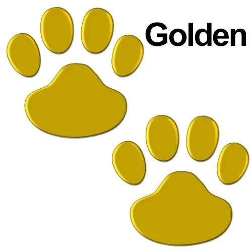High-concerned Paw Prints 3D Car Decals For Cars And Motorcycles