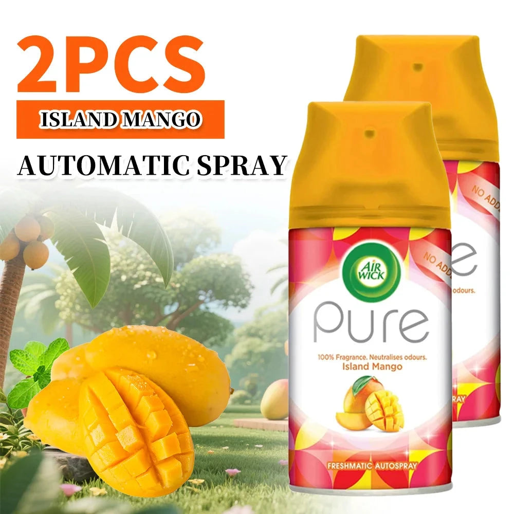 Automatic Spray Air Freshener Refill 2 Pack For Car Office by superior interior and more
