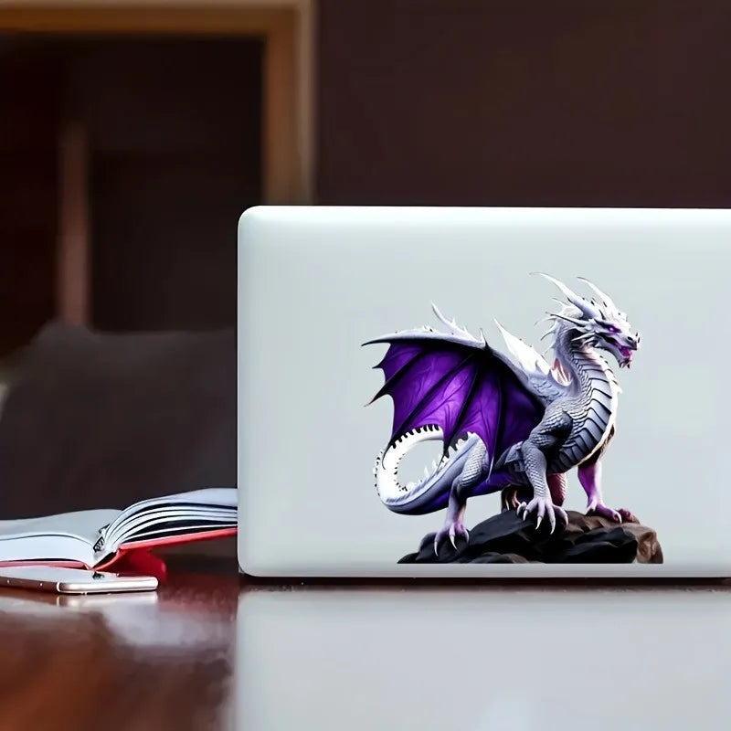Hign-concerned Fire Dragon Vinyl Stickers for Cars, Helmets, Laptops