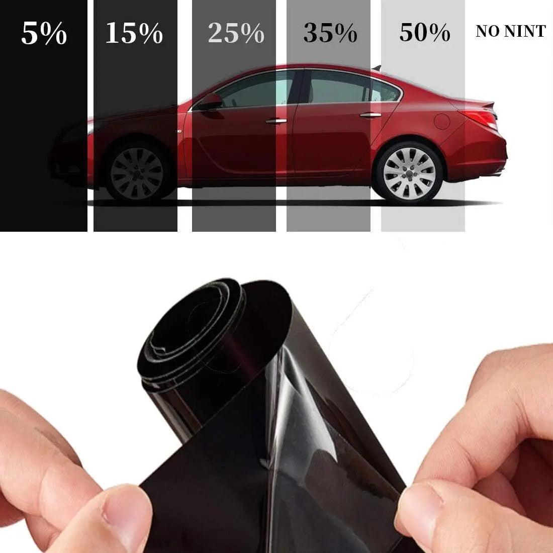 Uncut Roll Window Tint Film 25 Percent Vlt For Cars And Vans
